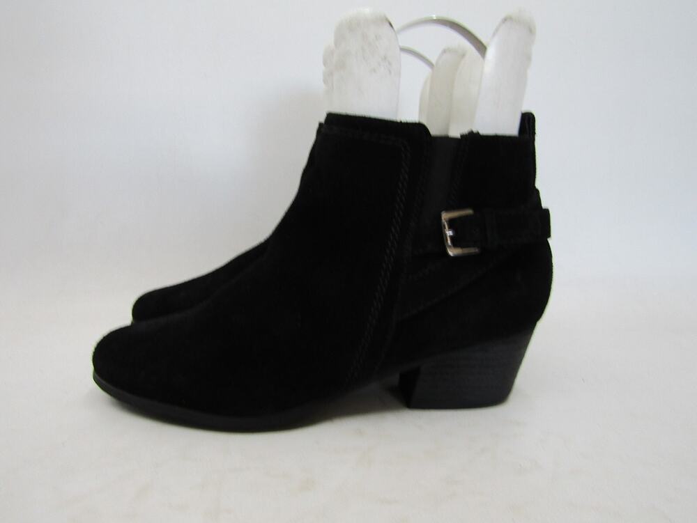 Blondo Womens Size 8.5 M Black Suede Ankle Fashion Boots Booties